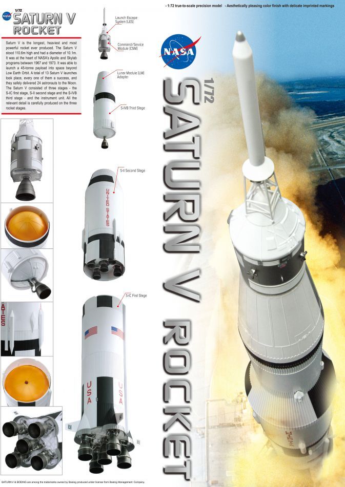 Dragon 1/72 Saturn V [50402]