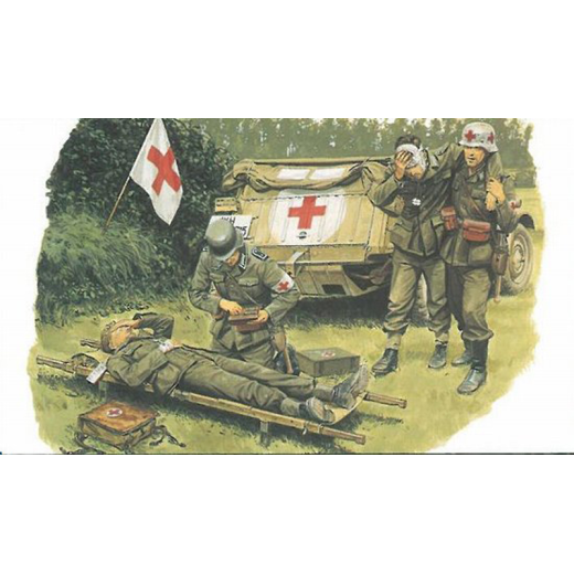 Dragon 1/35 GERMAN MEDICAL TROOPS [6074]