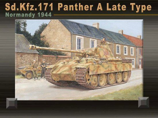 Dragon 1/35 Sd.Kfz. 171 Panther A Late Type, Normandy 1944 Plastic Model Kit [6168]