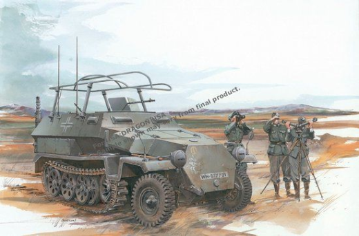 Dragon 1/35 Sd.Kfz. 251/6 Ausf. C Command Vehicle [6206]