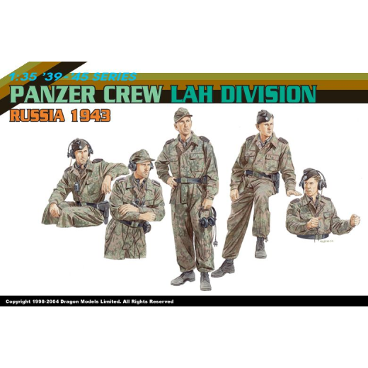 Dragon 1/35 PANZER CREW, LAH DIVISION (RUSSIA 1943) [6214]