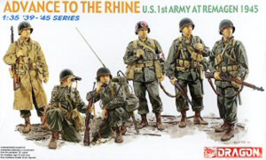 Dragon 1/35 "Advance To The Rhine" - U.S. 1st Army at Remagen 1945 Plastic Model Kit [6271]