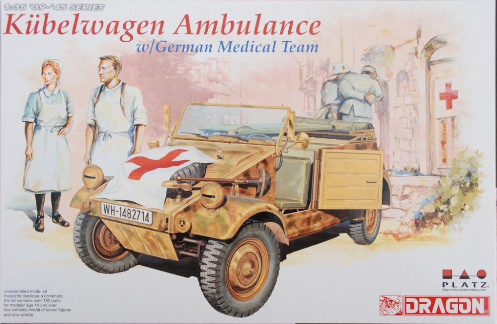 Dragon 1/35 Kubelwagen Ambulance [6336]