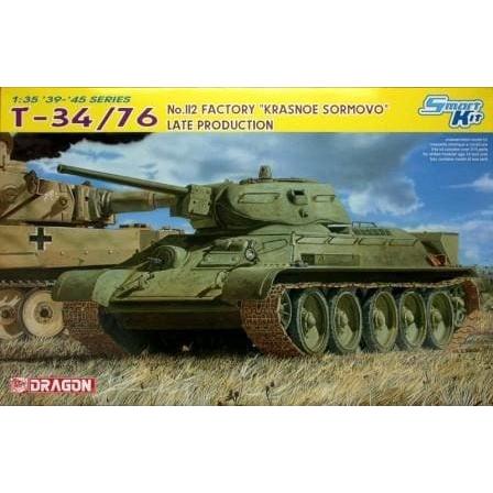 Dragon 1/35 T-34/76 No.112 Factory "Krasnoe Sormovo" Late Production Plastic Model Kit [6479]