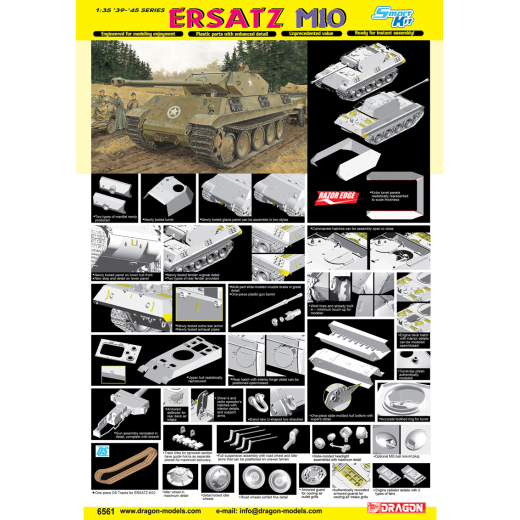 Dragon 1/35 Panther G/M10 "Ersatz" Plastic Model Kit [6561]