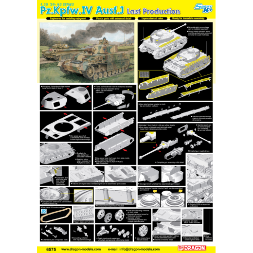 Dragon 1/35 Pz.Kpfw.IV Ausf.J Last Production [6575]