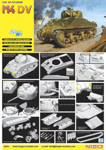 Dragon 1/35 M4 DV Sherman [6579]