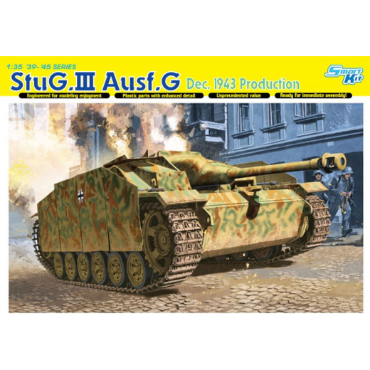 Dragon 1/35 StuG.III Ausf.G, Dec 1943 Production Plastic Model Kit [6581]