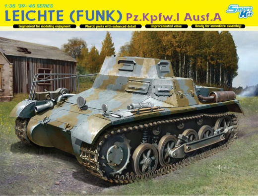 Dragon 1/35 Leichte (Funk) Pz.Kpfw.I Ausf.A (Smart Kit) [6591]