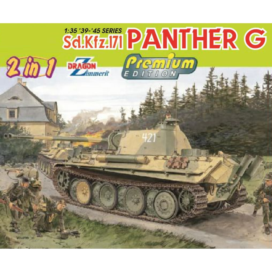 Dragon 1/35 Sd.kfz.171 Panther G Plastic Model Kit