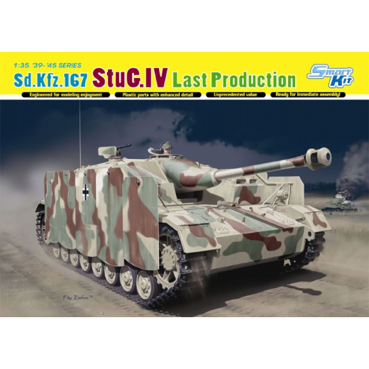 Dragon 1/35 Sd.Kfz.167 StuG.IV Last Production (Smart Kit) [6647]