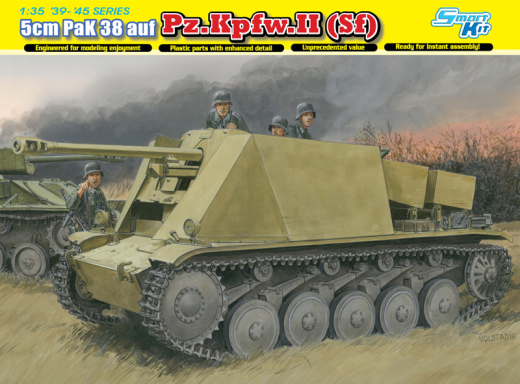 Dragon  1/35 5cm PaK 38 L/60 auf Fgst.Pz.Kpfw.II(Sf) [6721]