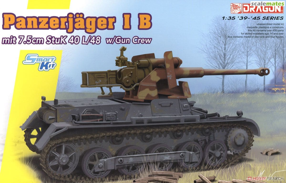 Dragon 1/35 PanzerjÃ¤ger IB mit StuK 40 L/48 (Smart Kit) [6781]