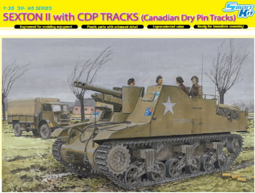 Dragon 1/35 SEXTON II 25pdr SP TRACKED LATE PRODUCTION, CANADA ARMY (SMART KIT) [6793]