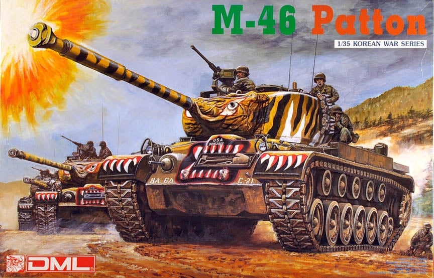 Dragon 1/35 M-46 Patton Plastic Model Kit [6805]