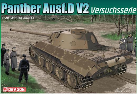 Dragon 1/35 Panther Ausf.D V2 Versuchsserie (Smart Kit) [6830]