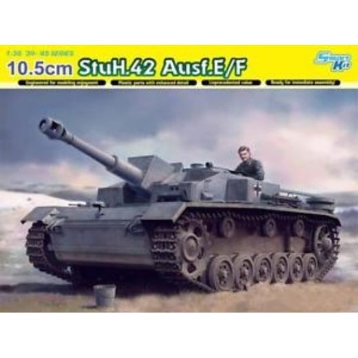 Dragon 1/35 10.5cm StuH.42 Ausf.E/F Plastic Model Kit