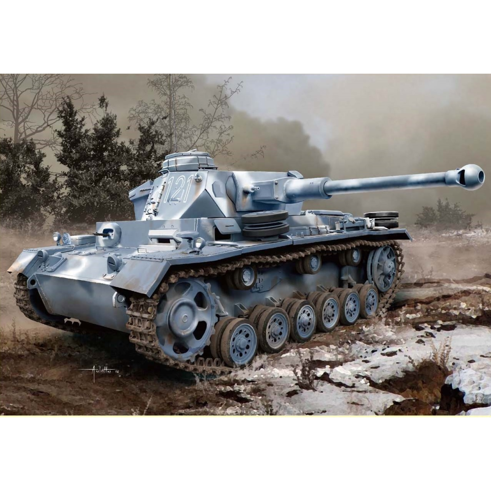 Dragon 1/35 Pz.Kpfw.III Ausf.K Plastic Model Kit [6903]