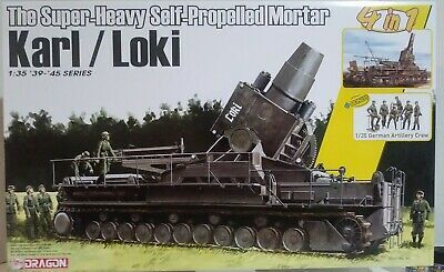 Dragon 1/35 German Heavy Self-Propelled Mortar (4 in 1) Plastic Model Kit [6946]