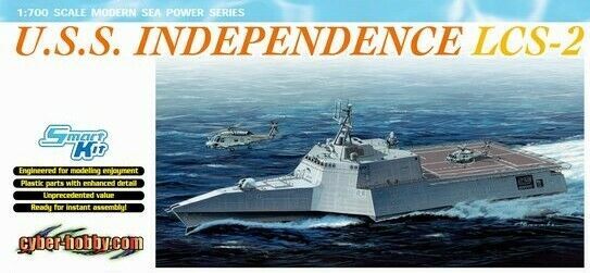 Dragon 1/700 U.S.S. Independence LCS-2 Plastic Model Kit [7092]