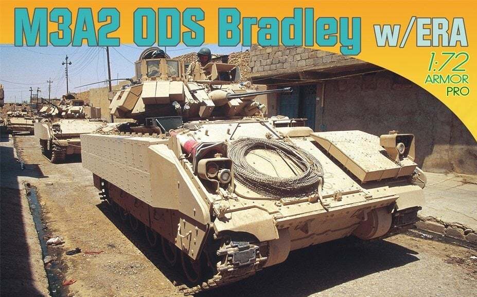 Dragon 1/72 M3A2 ODS Bradley w/ERA Plastic Model Kit [7416]