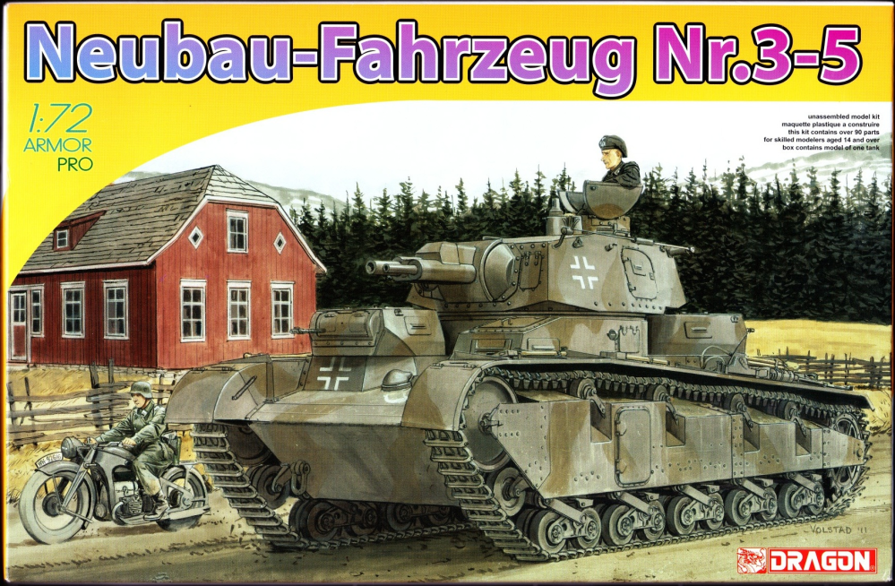 Dragon 1/72 Neubau-Fahrzeug Nr.3-5 [7438]