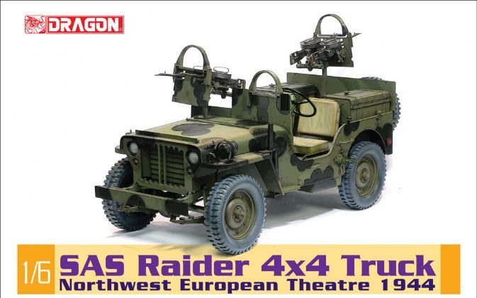 Dragon 1/6 SAS RAIDER 4X4 TRUCK NTHWEST EUROPEAN THEATRE [75042]