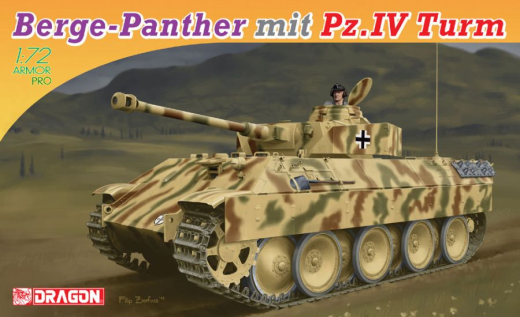 Dragon 1/72 BERGE-PANTHER mit Pz.IV TURM [7508]