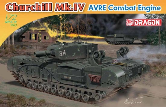 Dragon 1/72 Churchill Mk.IV AVRE [7521]