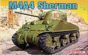 Dragon 1/72 M4A4 Sherman Plastic Model Kit [7572]