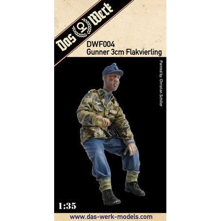 Das Werk 1/35 RichtschÃ¼tze Flakvierling Plastic Model Kit [DWF004]