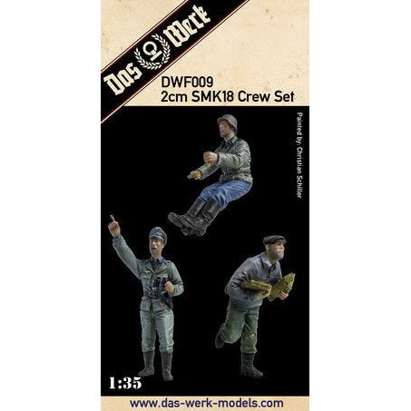 Das Werk 1/35 Set SMK - 3 figures Plastic Model Kit [DWF009]