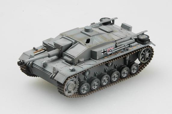 Easy Model 1/72 Stug III Ausf.F Sturmgeschutz-Abteilung 201,1942 Assembled Model [36146]