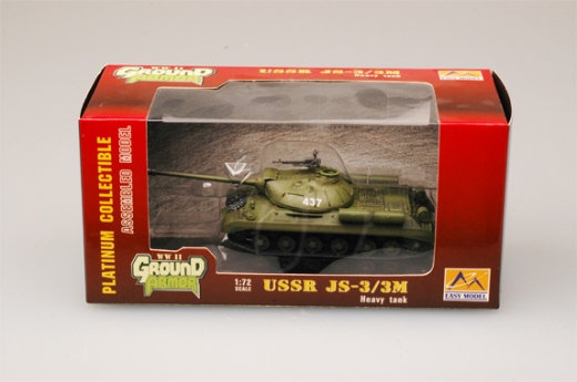 Easy Model 1/72 USSR JS-3/3M Heavy Tank - Chinese Border, 1972  Assembled Model [36247]