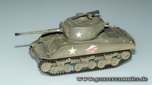 Easy Model 1/72 M4A3 Sherman (76) Middle Tank 37th Tank Bat 4th Arm Div Assembled Model [36260]