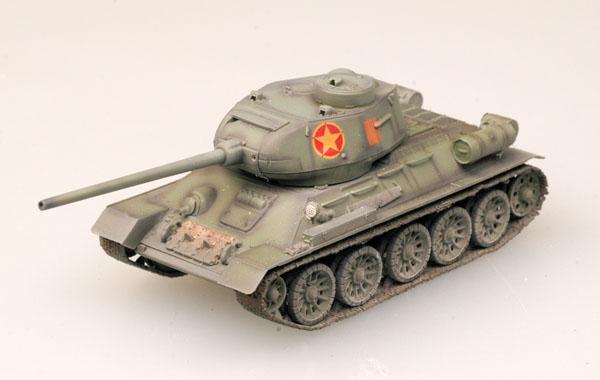 Easy Model 1/72 T-34/85 - Vietnamese Army Assembled Model [36274]