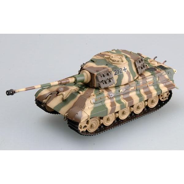 Easy Model 1/72 Tiger II (Henschel turret) Schwere Pz.Abt.505, tank #212 Assembled Model [36295]