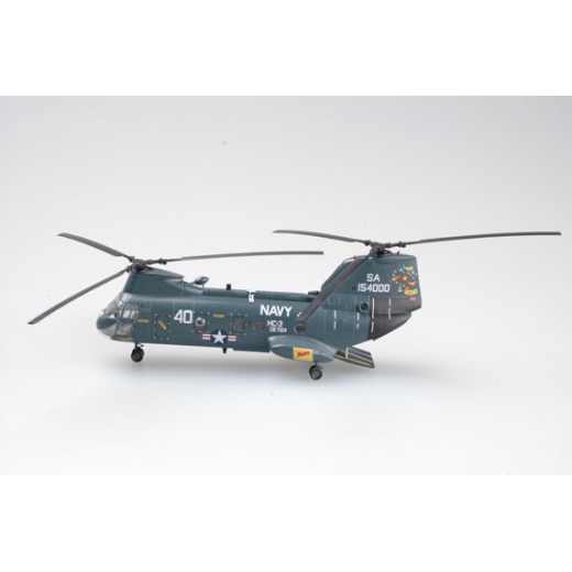 Easy Model 1/72 Helicopter - Navy CH-46D HC-3 DET-104 154000 Assembled Model [37001]