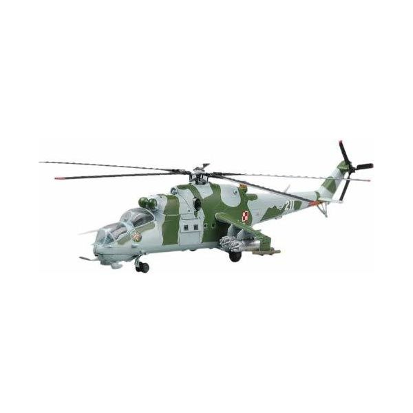 Easy Model 1/72 Helicopter - Mi-24 Polish Air Force No. 741 Assembled Model [37038]