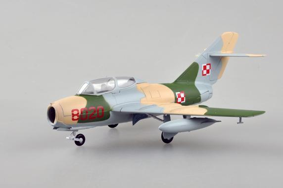 Easy Model 1/72 Mig-15 UTI Polish Air Force Assembled Model [37139]