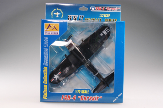 Easy Model 1/72 F4U-4 VMF-323 USMC Assembled Model [37237]