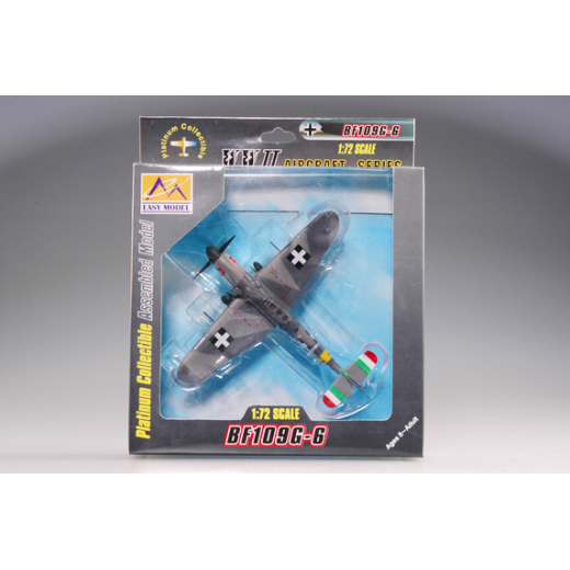 Easy Model 1/72 Bf109G-6 Messerschmitt Hungarian 1944 Assembled Model [37257]