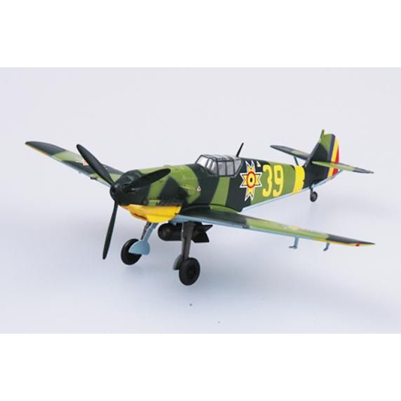 Easy Model 1/72 Bf109E-3 Messerschmitt Romanian Air Force Assembled Model [37285]