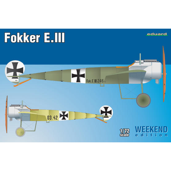 Eduard 1/72 Fokker E.III Plastic Model Kit