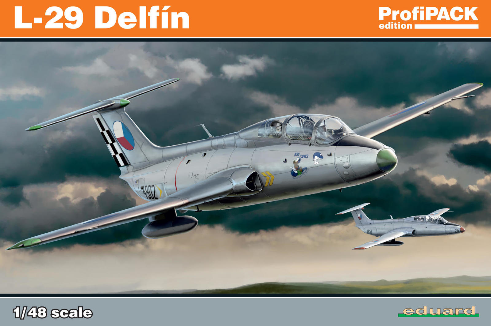 Eduard 1/48 L-29 DelfÃ­n Plastic Model Kit