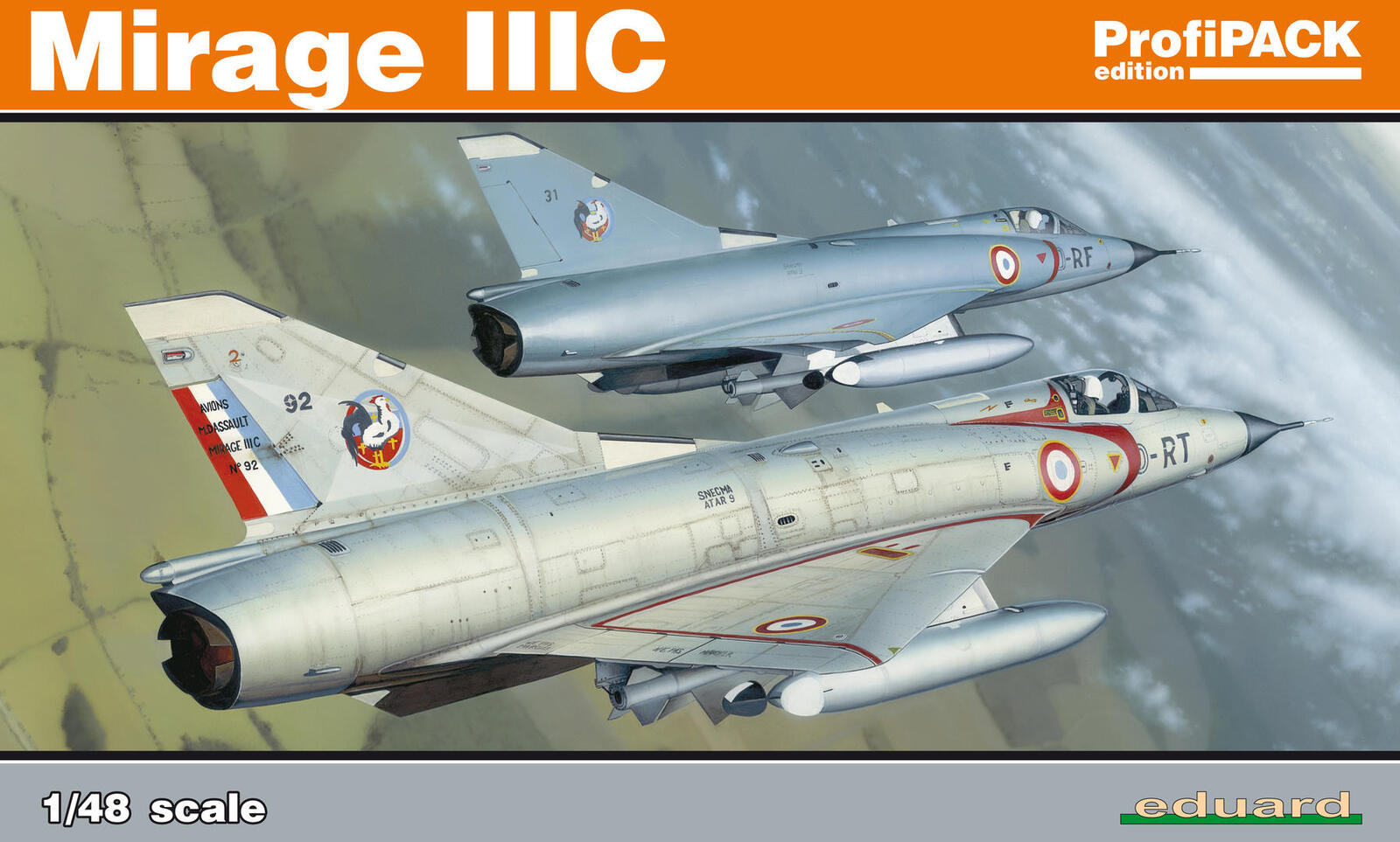 Eduard 1/48 Mirage III C Plastic Model Kit