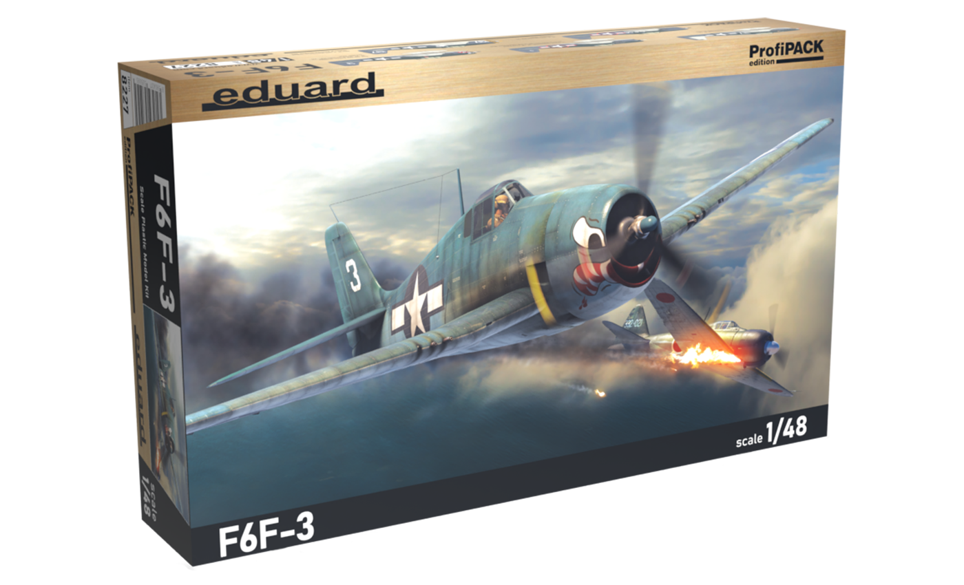 Eduard 1/48 F6F-3 Plastic Model Kit