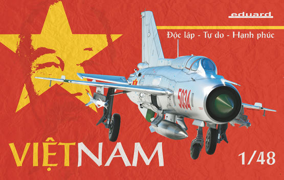 Eduard 1/48 Vietnam MiG-21PFM Plastic Model Kit