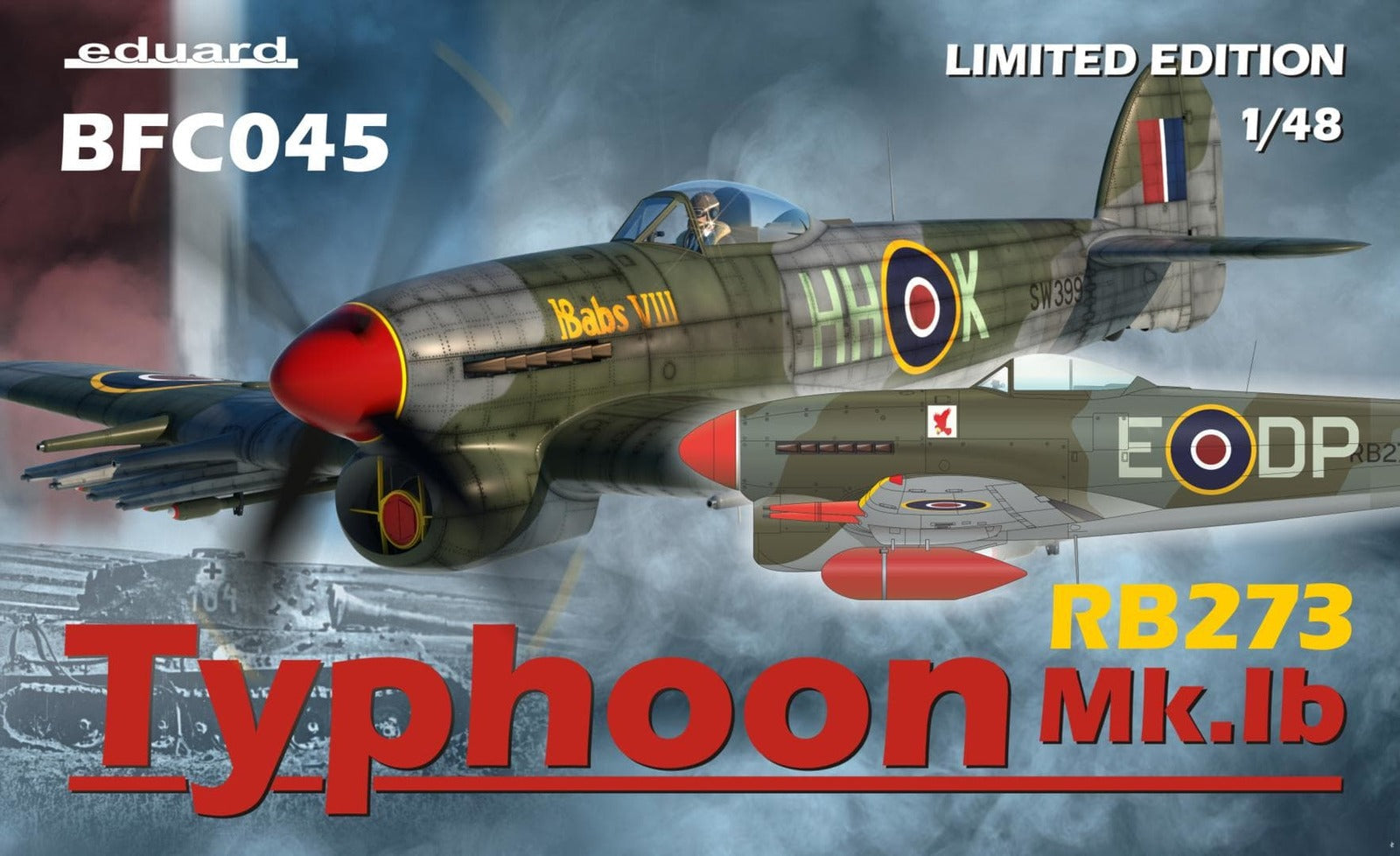 Eduard 1/48 Typhoon Mk. Ib RB273 Plastic Model Kit