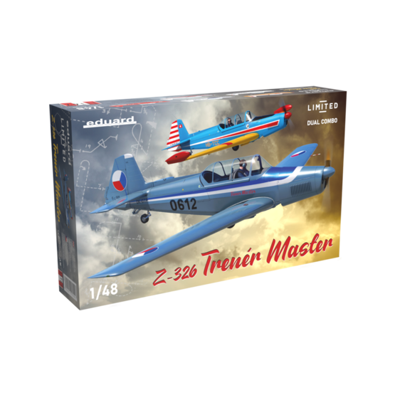 Eduard 1/48 Z-326 TrenÃ©r Master DUAL COMBO Limited edition Plastic Model Kit [11167]